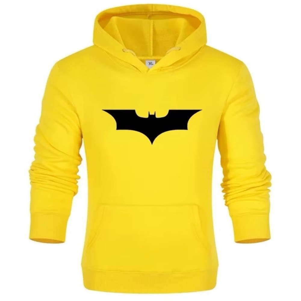 Batman Bright Yellow Men's Hoodie